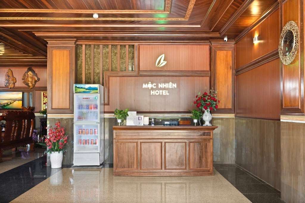 Sảnh đón khách tại Mộc Nhiên Hotel